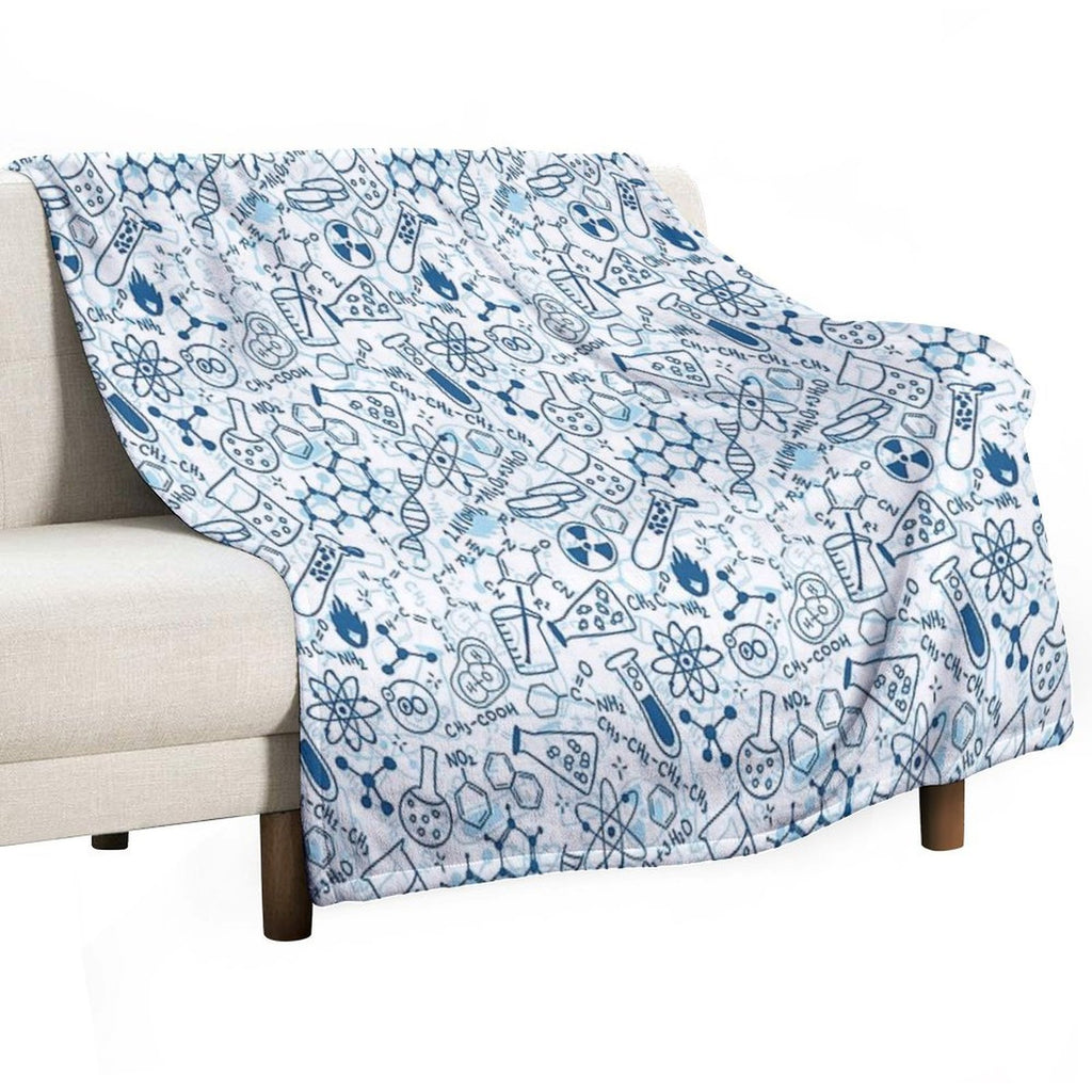 Chemistry Durable Throw Blanket