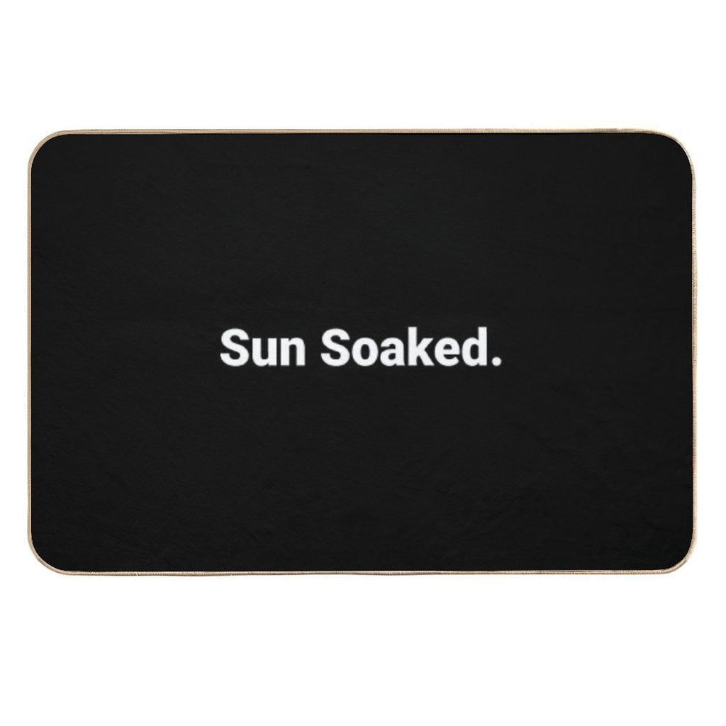 Sun Soaked.  Odorless Bath Mat