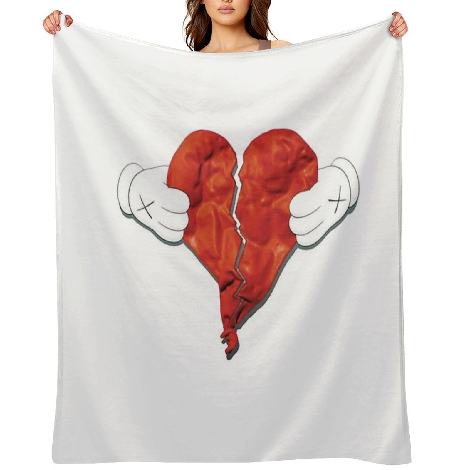 808s And Heartbreak Travel-friendly Throw Blanket