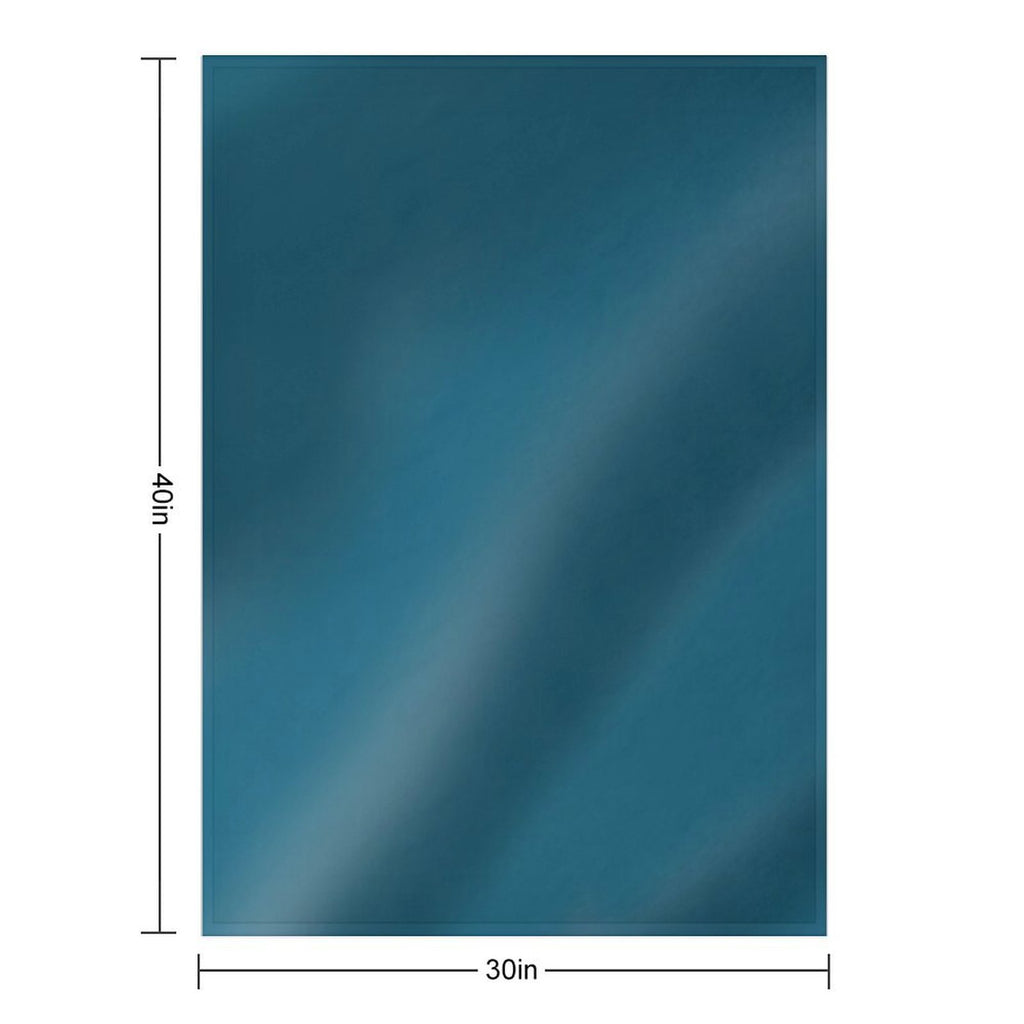 Ocean Blue Multi-functional Throw Blanket