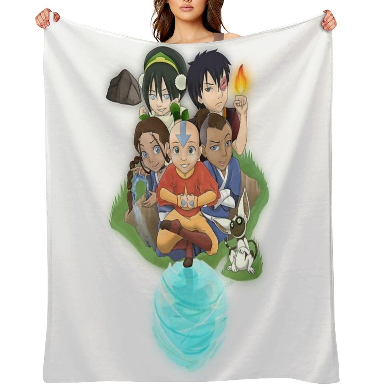 Avatar The Last AirBender Machine-washable Throw Blanket