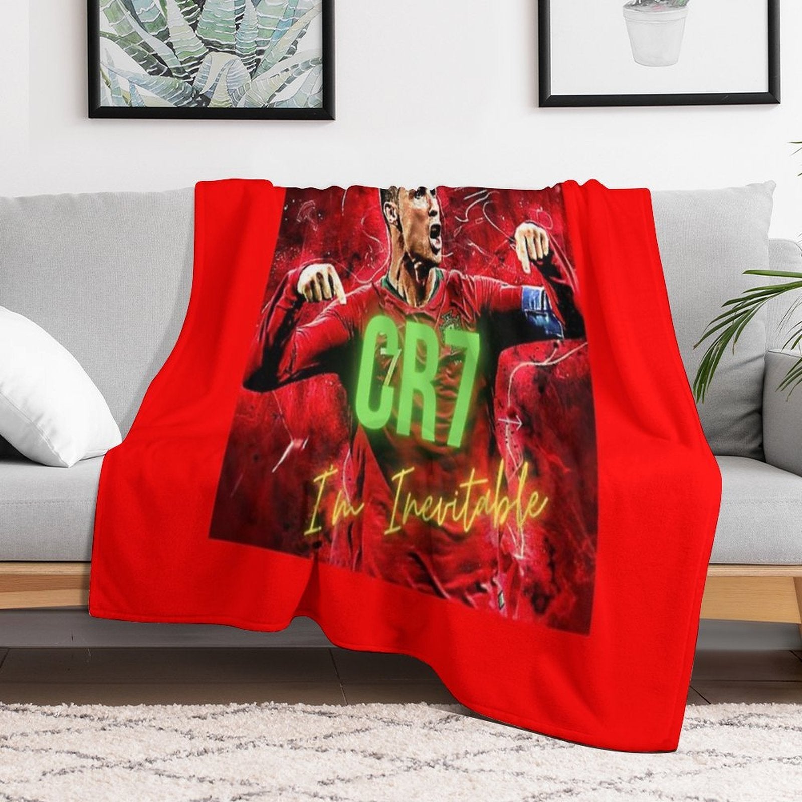 CR7 Premium Throw Blanket