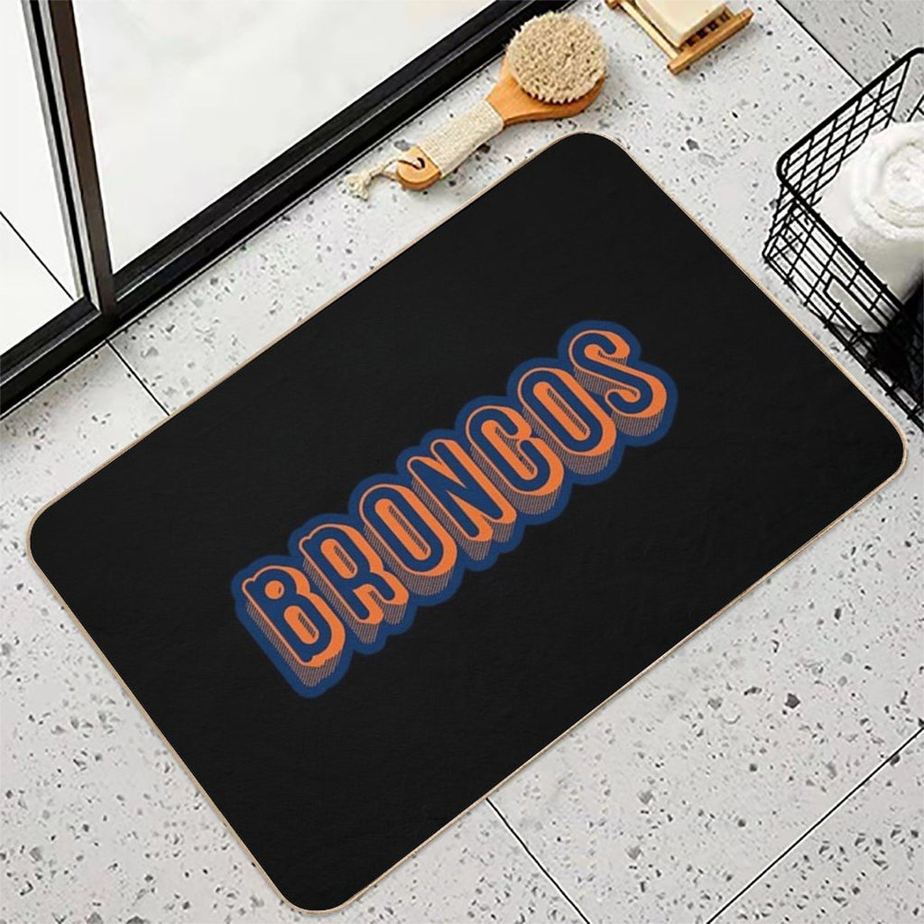 Denver Broncos  Absorbent Bath Mat