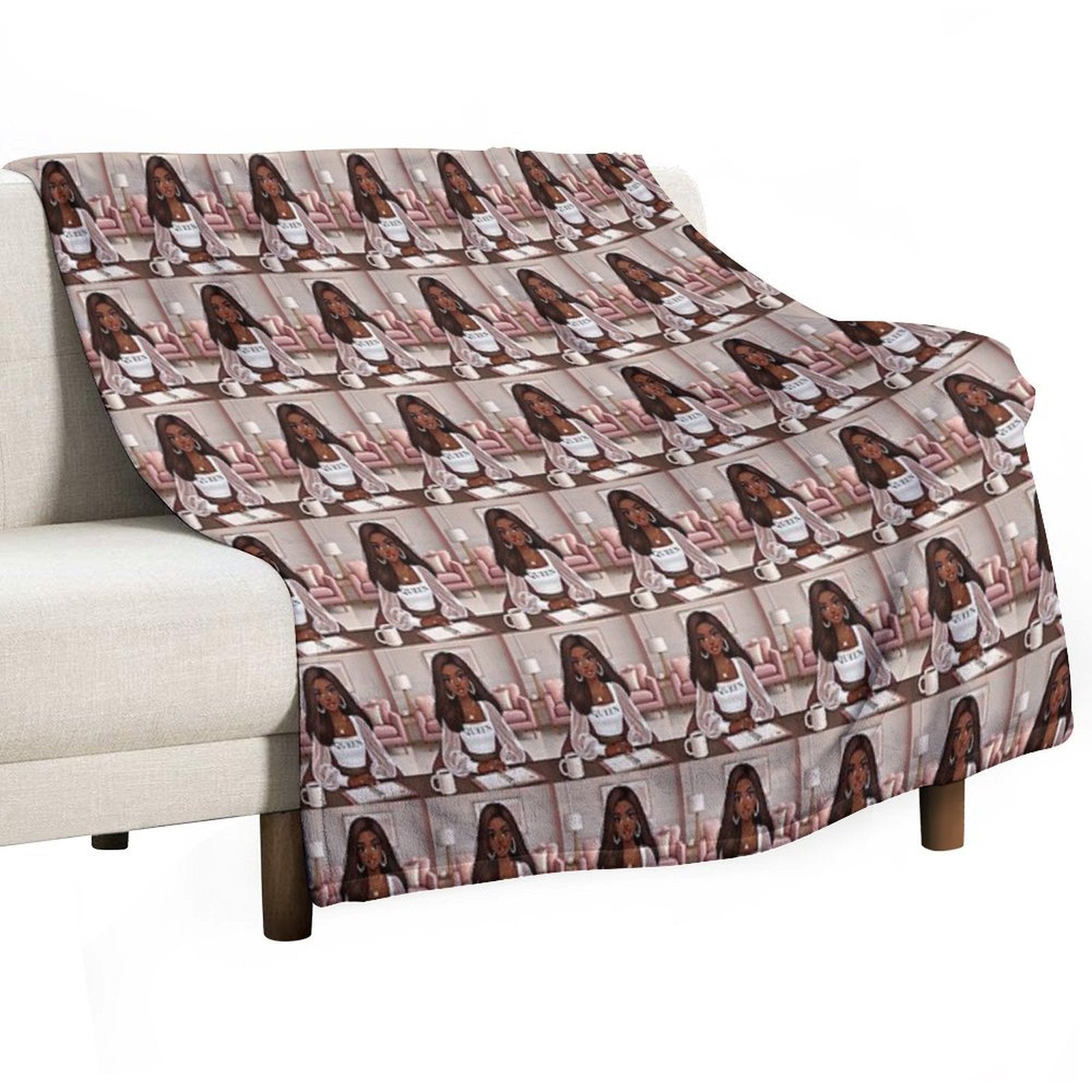 Stunning, Bold And Beautiful Quick-dry Throw Blanket