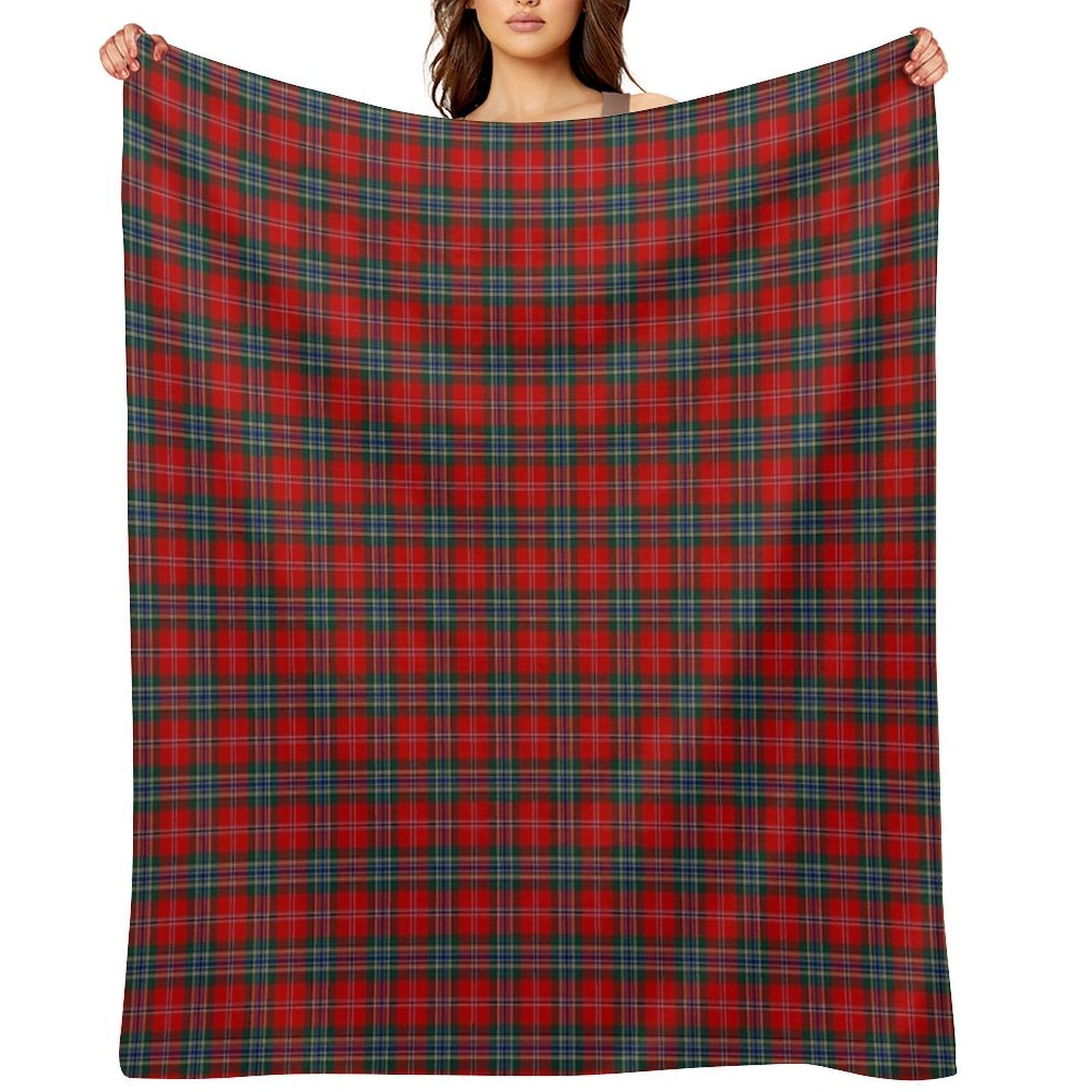 Clan MacLean Tartan Quick-dry Throw Blanket