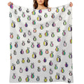 Bees Lightweight Throw Blanket