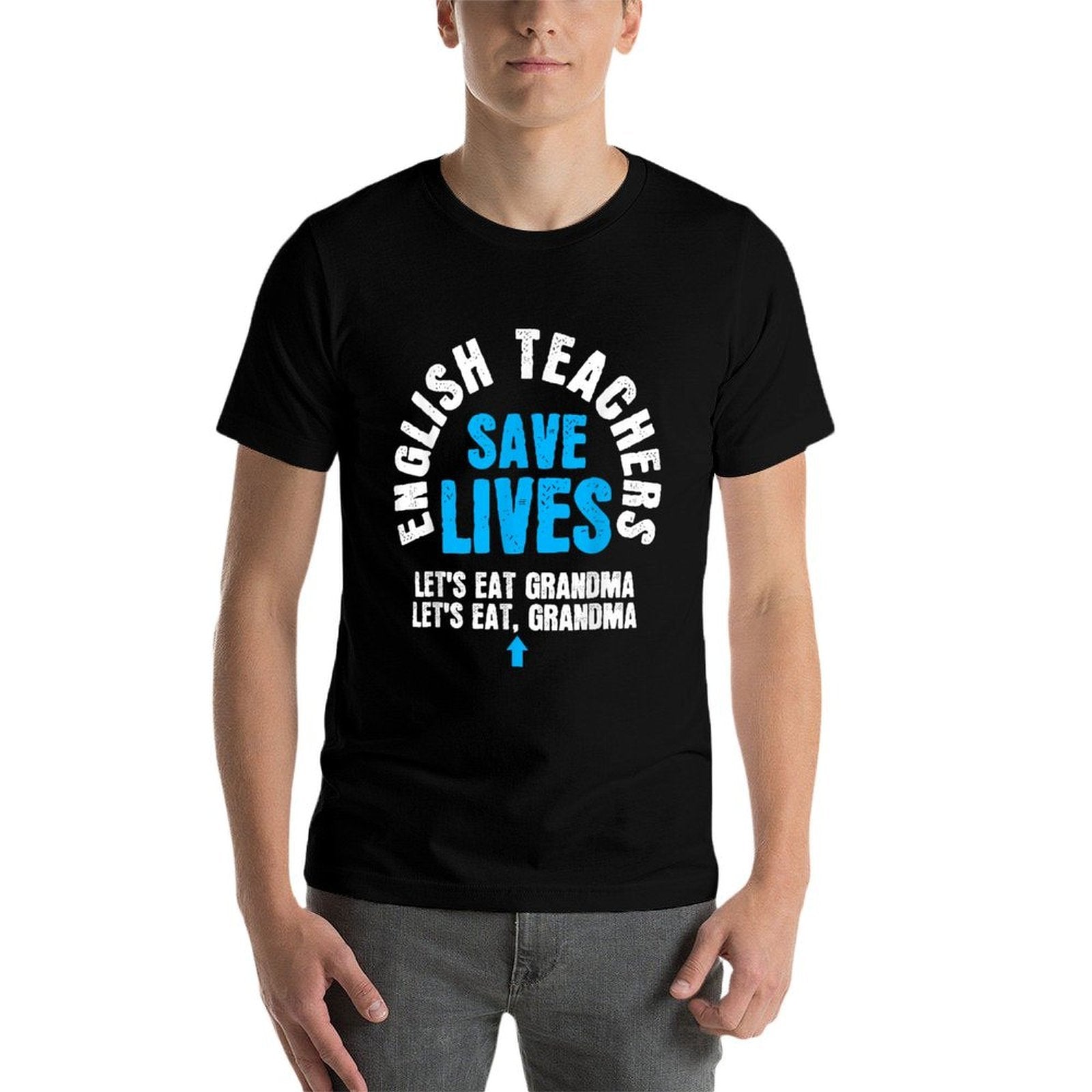 English Teacher Teacher Humor Teacher Student Gift for Men Women Girls Kids  High-quality Stitching T-Shirt