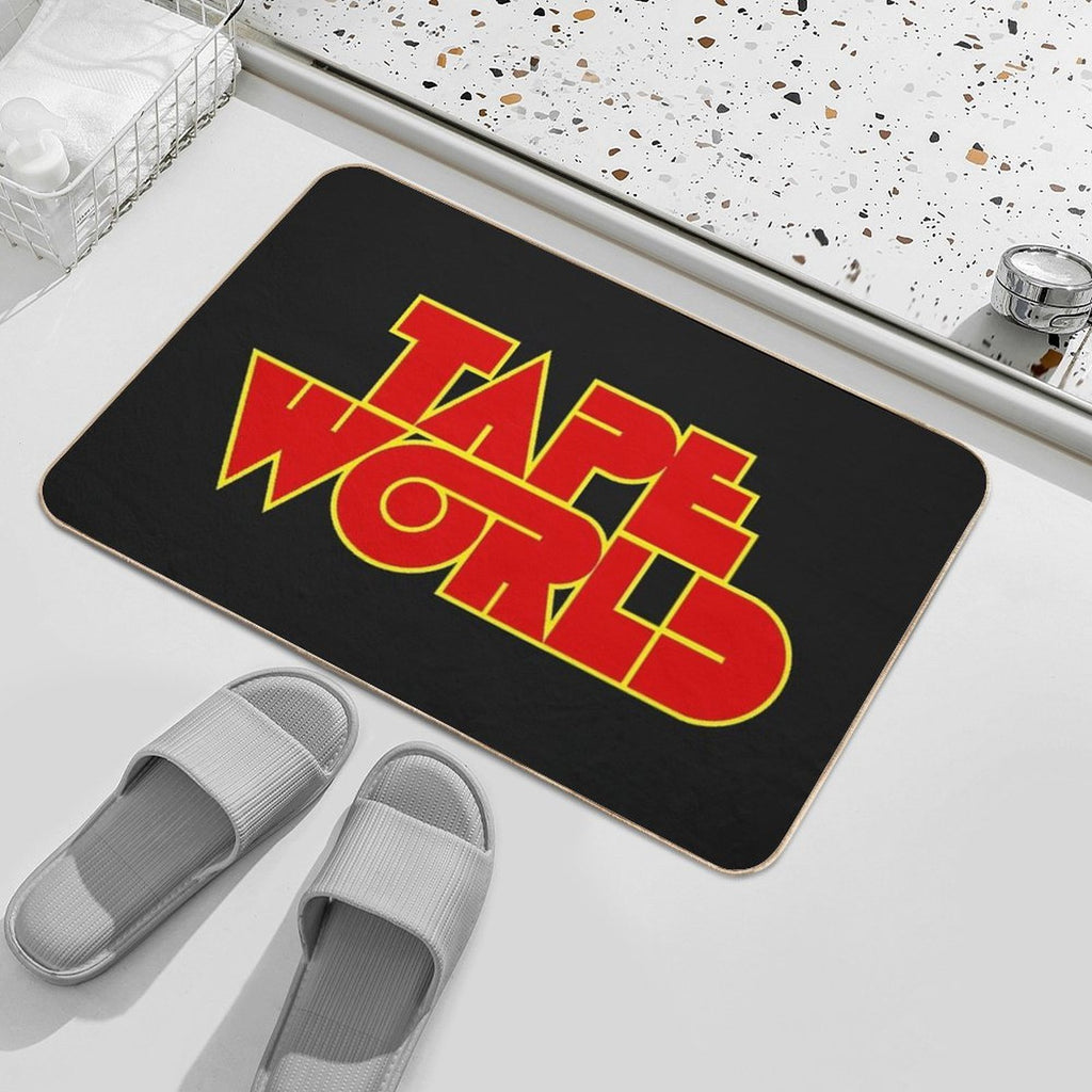 Vintage Tape World  Easy Maintenance Bath Mat