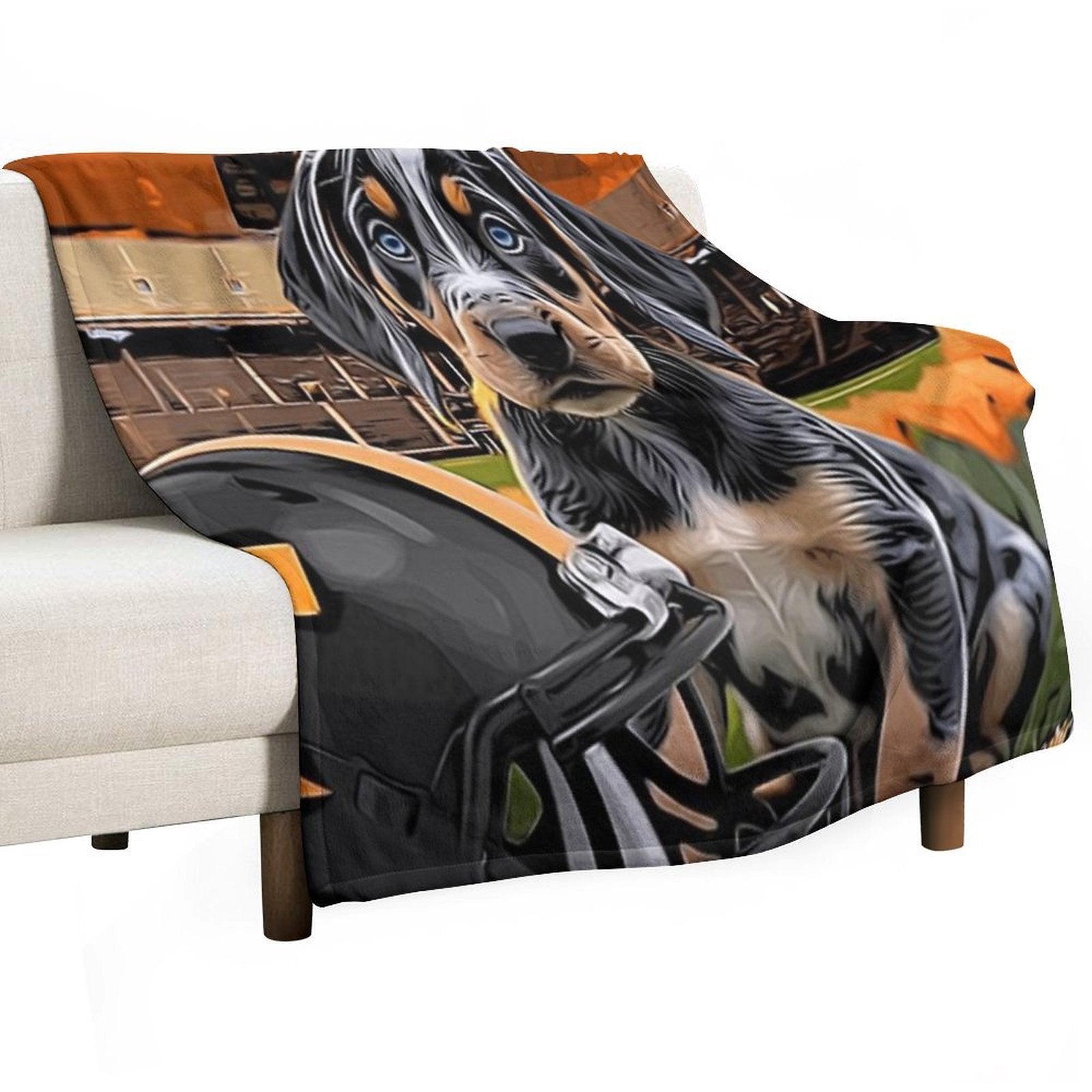 Tennessee Bluetick Coonhound - Game Day All-season Throw Blanket