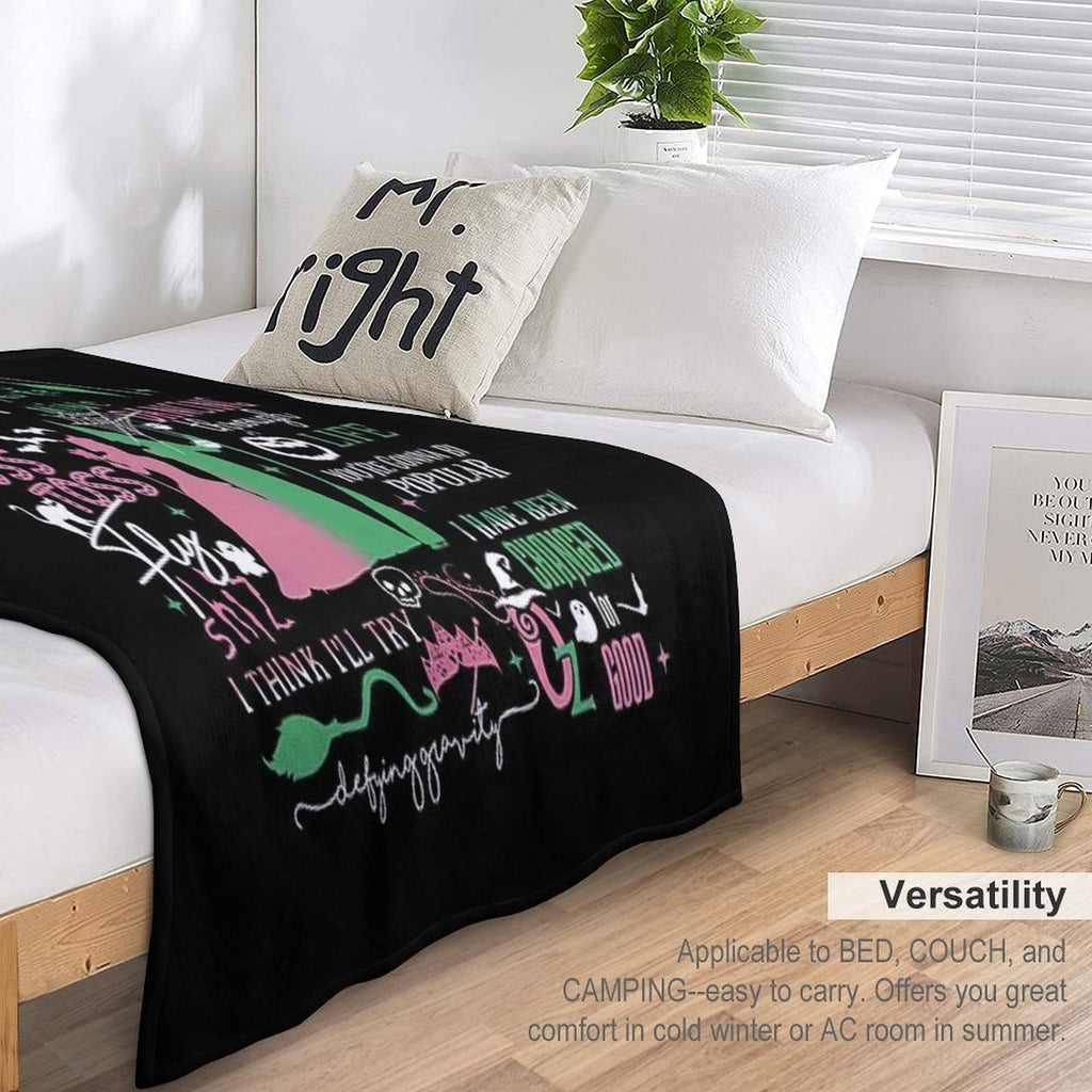 Changed For Good, Wicked Defy Gravity Premium Throw Blanket