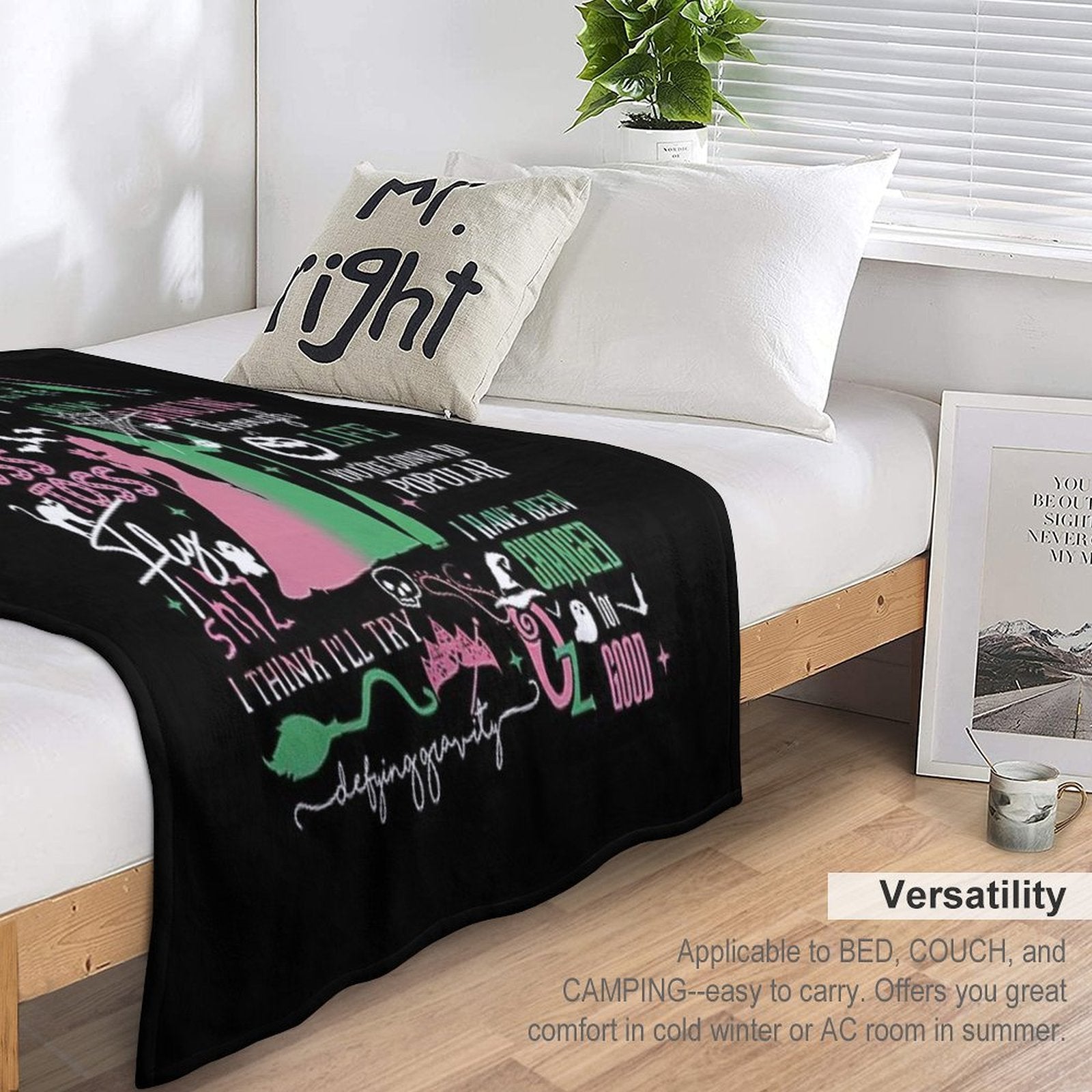 Changed For Good, Wicked Defy Gravity Premium Throw Blanket