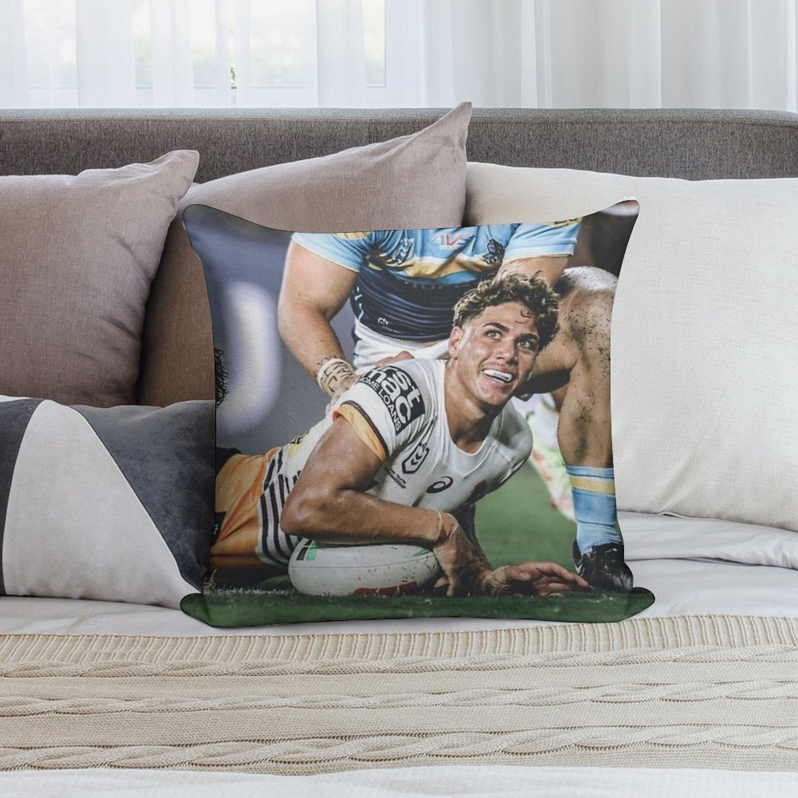 Reece Walsh Soft High-Density Material Throw Pillow