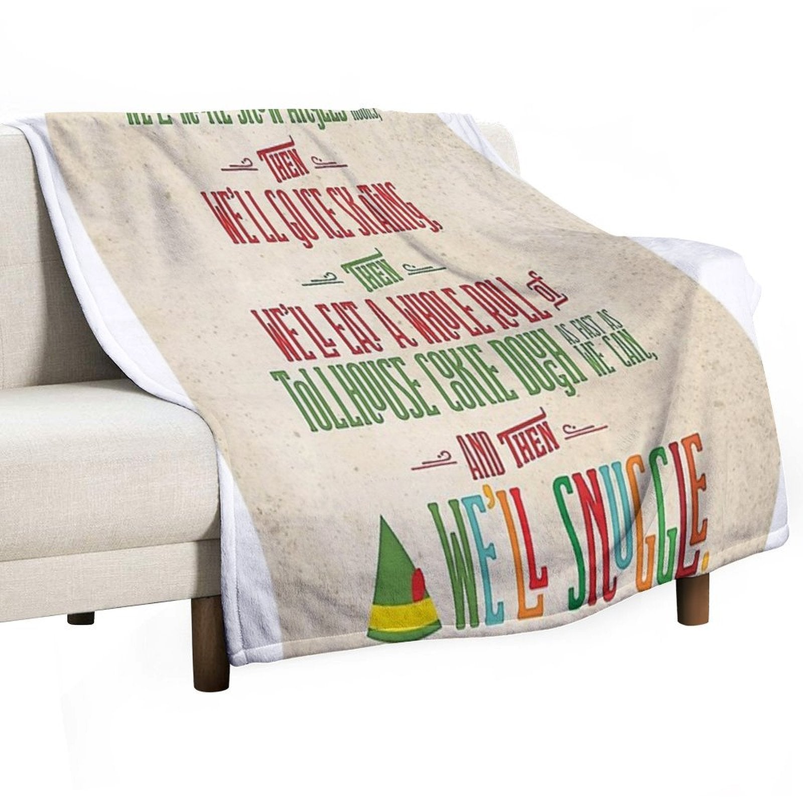 Buddy The Elf  And Then. Lightweight Throw Blanket