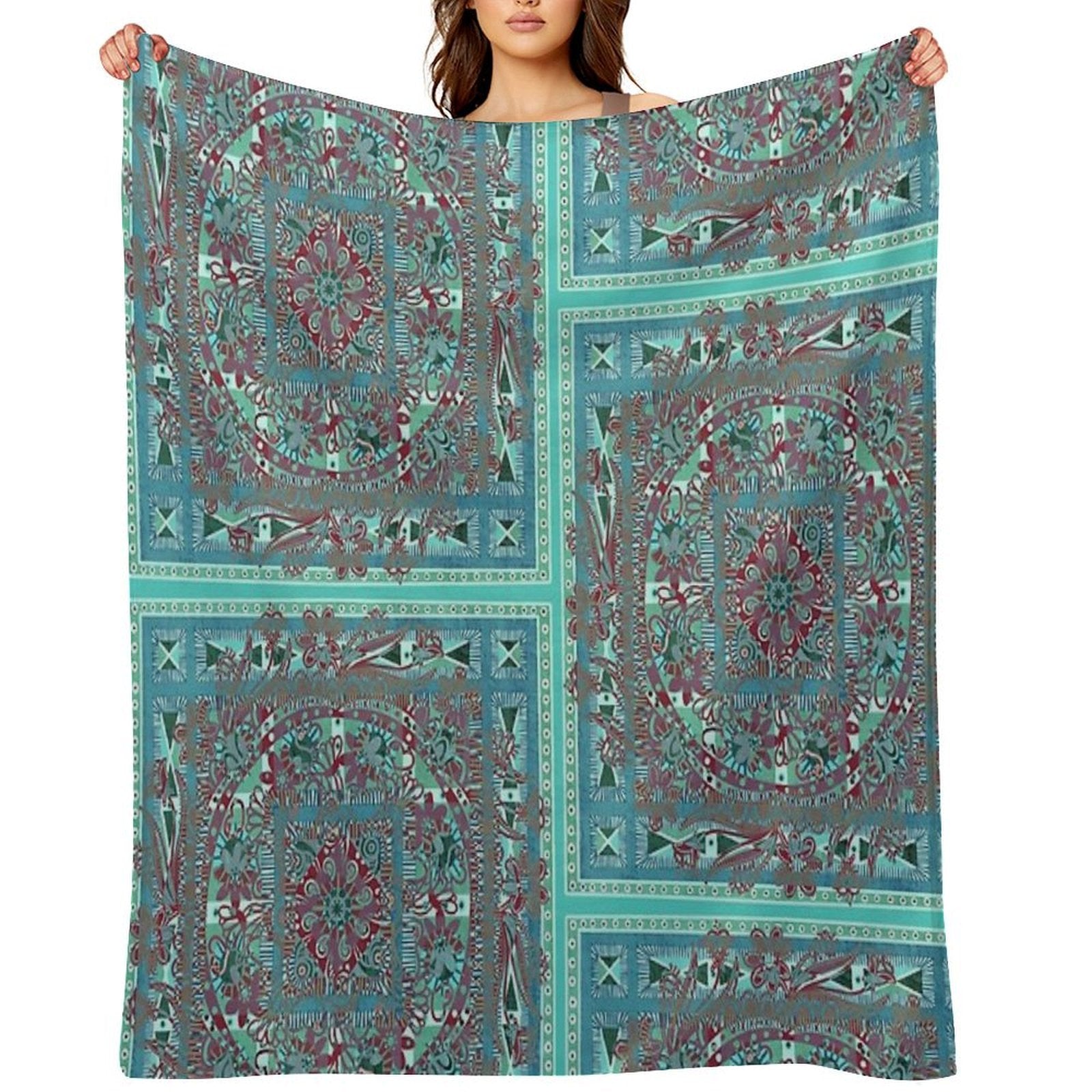 Surya 12  Partial Solar Eclipse Premium Throw Blanket