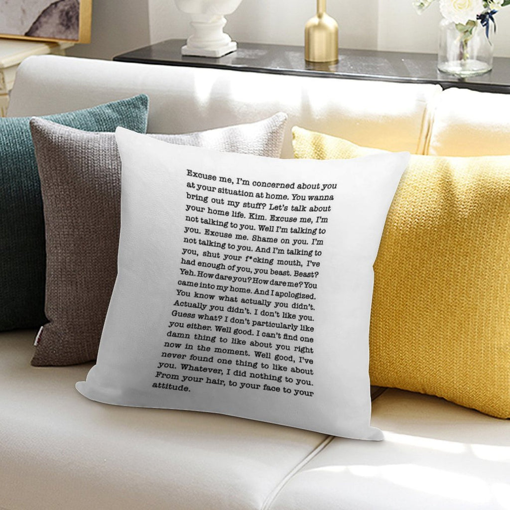 Kim Richards Vs Eileen Davidson RHOBH Soft Warmth Comfort Throw Pillow