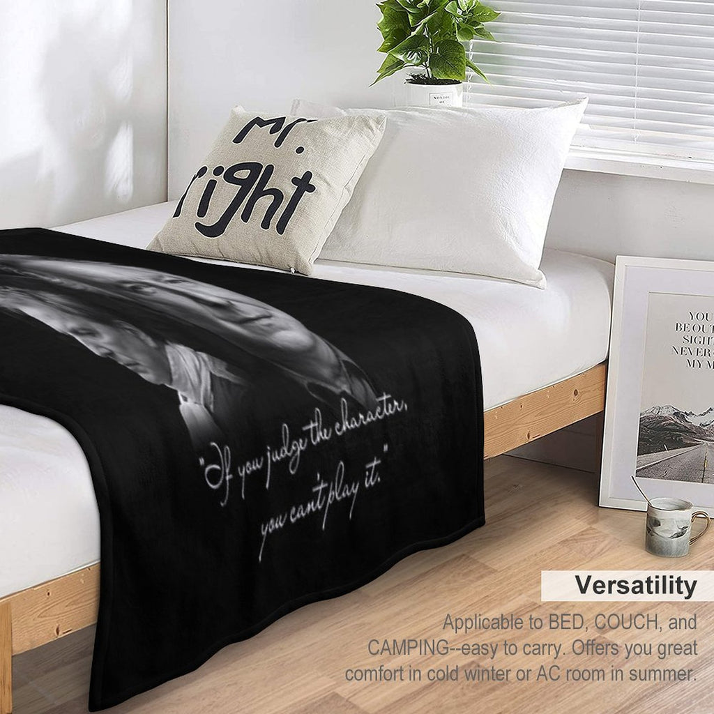 Alan Rickman - Best Actor Comfort Throw Blanket