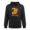 Kids 2nd Birthday Sloth Two 2 Years Old Shrink-Resistant Hoodie