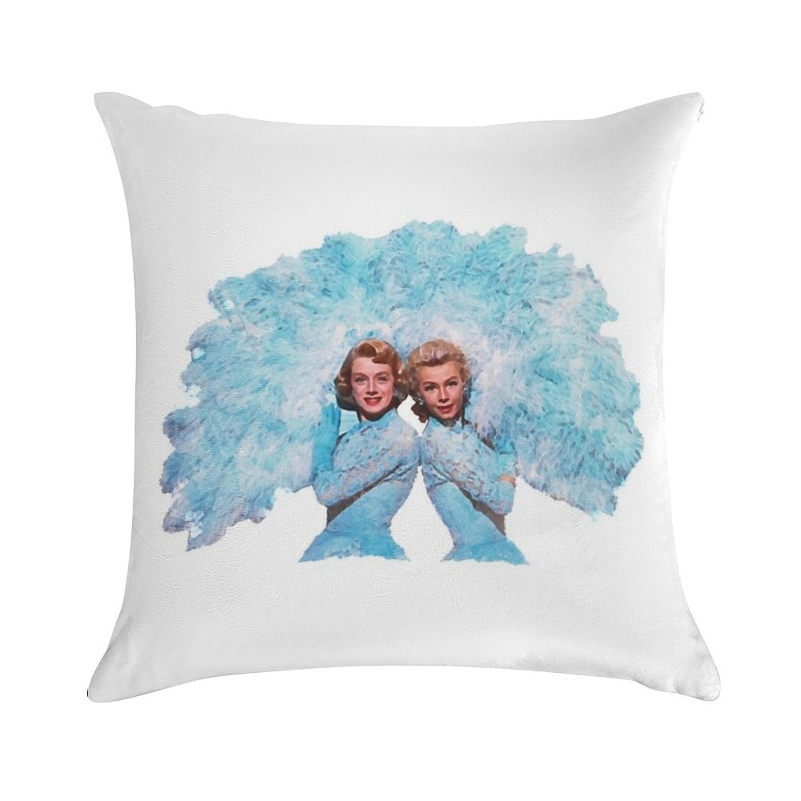 Sisters - Watercolor Soft Gift Ready Throw Pillow