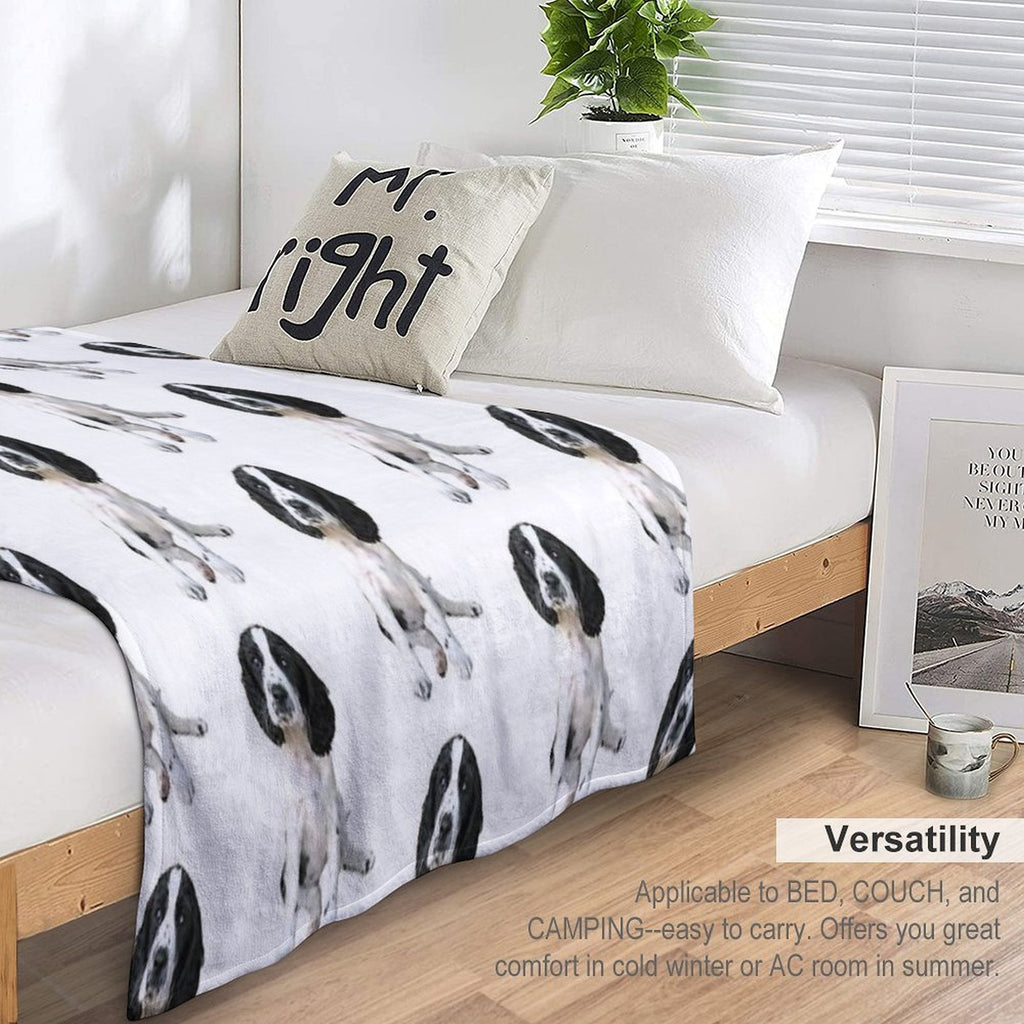Sprocker Spaniel Multi-functional Throw Blanket