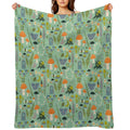 Fairy Garden Versatility Throw Blanket