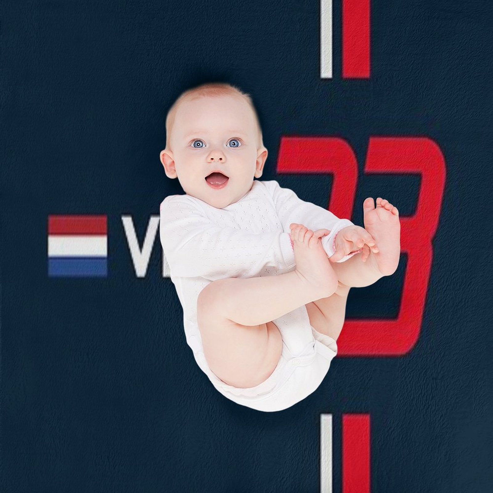 F1 2021 - #33 Verstappen Easy Care Throw Blanket