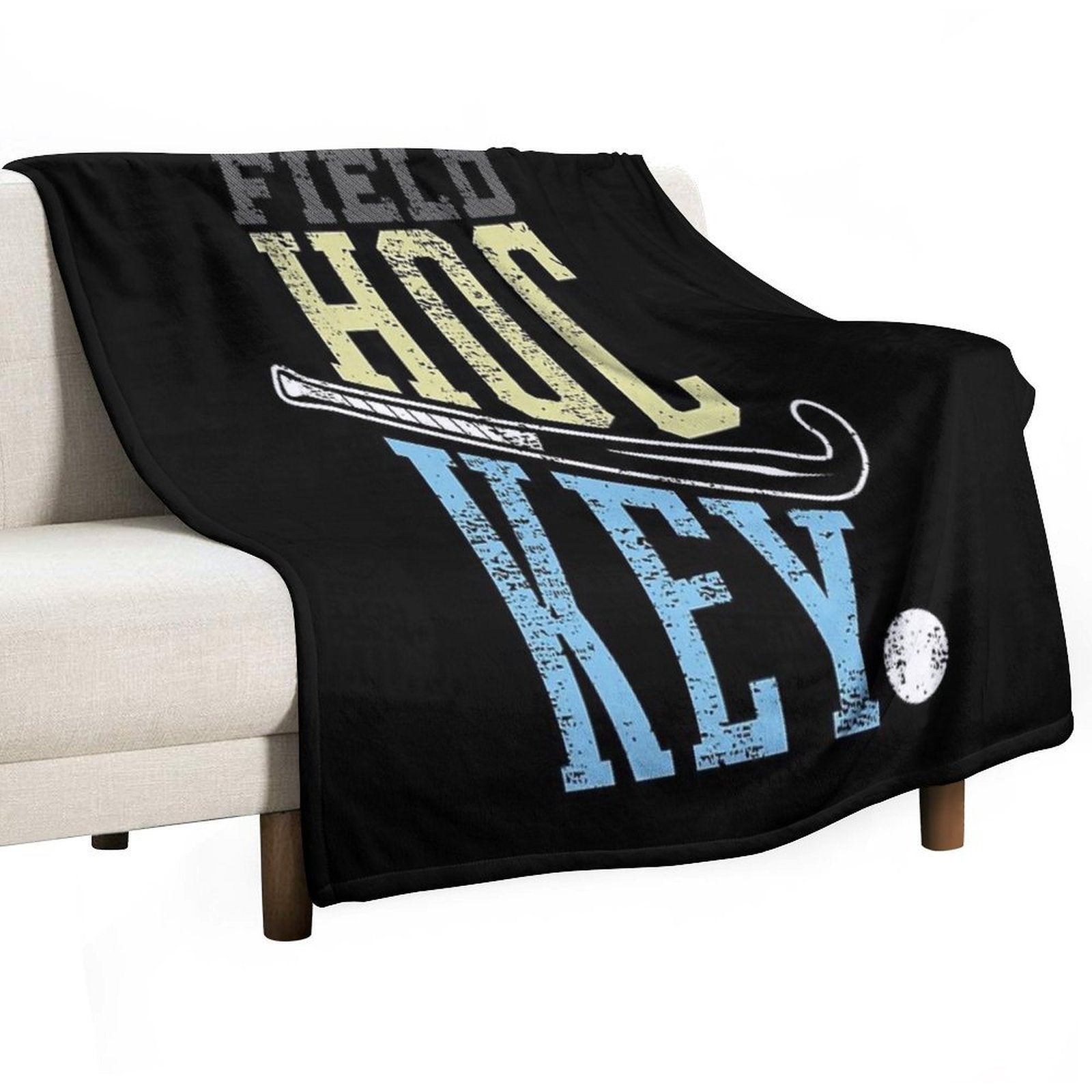 Girls Love Field Hockey Product, Field Hockey Girl Anti-pilling Throw Blanket
