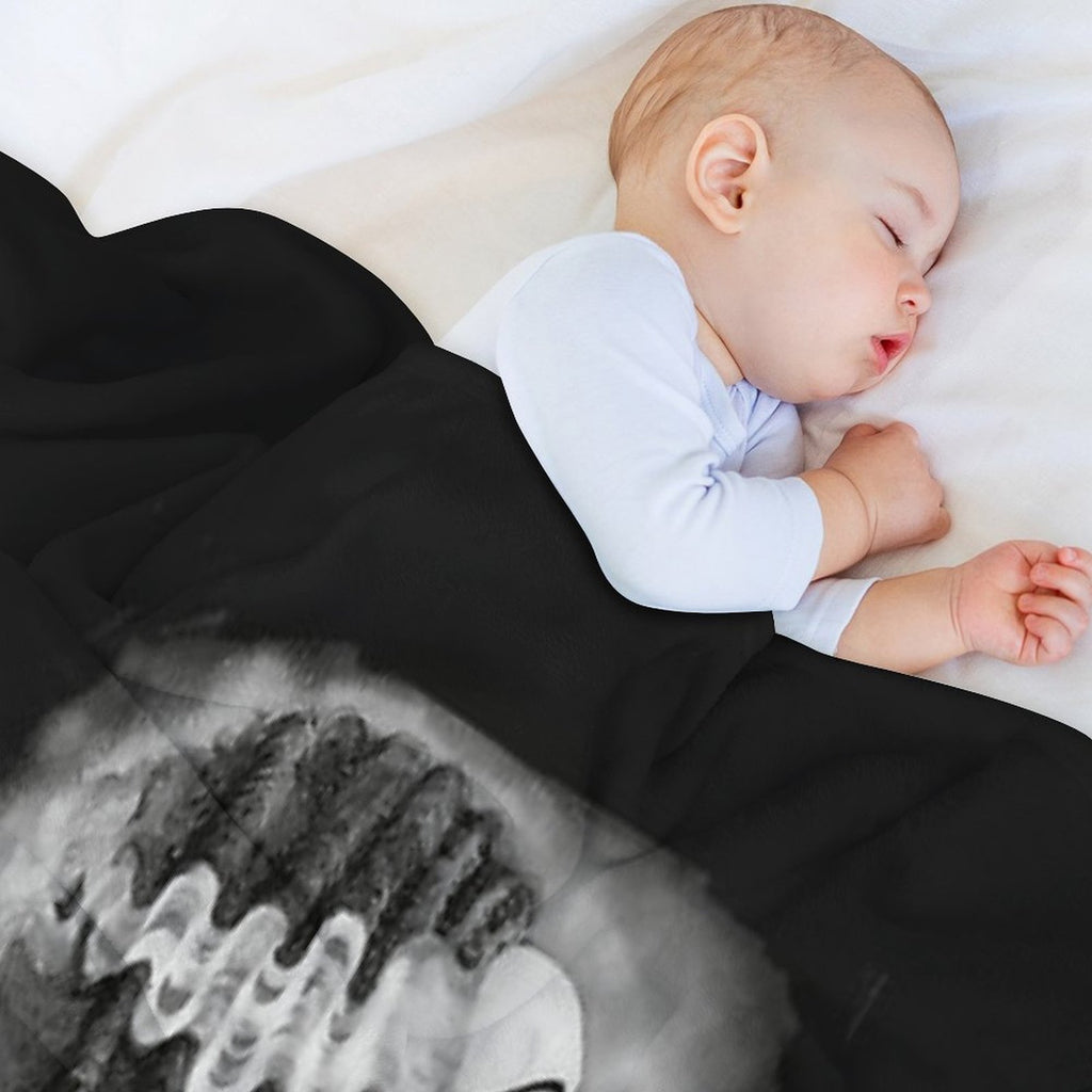 Bride of Frankenstein Travel-friendly Throw Blanket