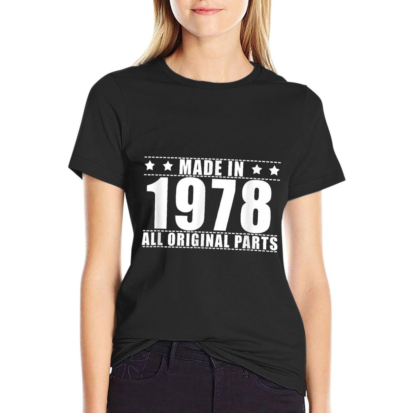 Made in 1978 T for Men Women - 40th Birthday Gifts  Eco-friendly Material T-Shirt