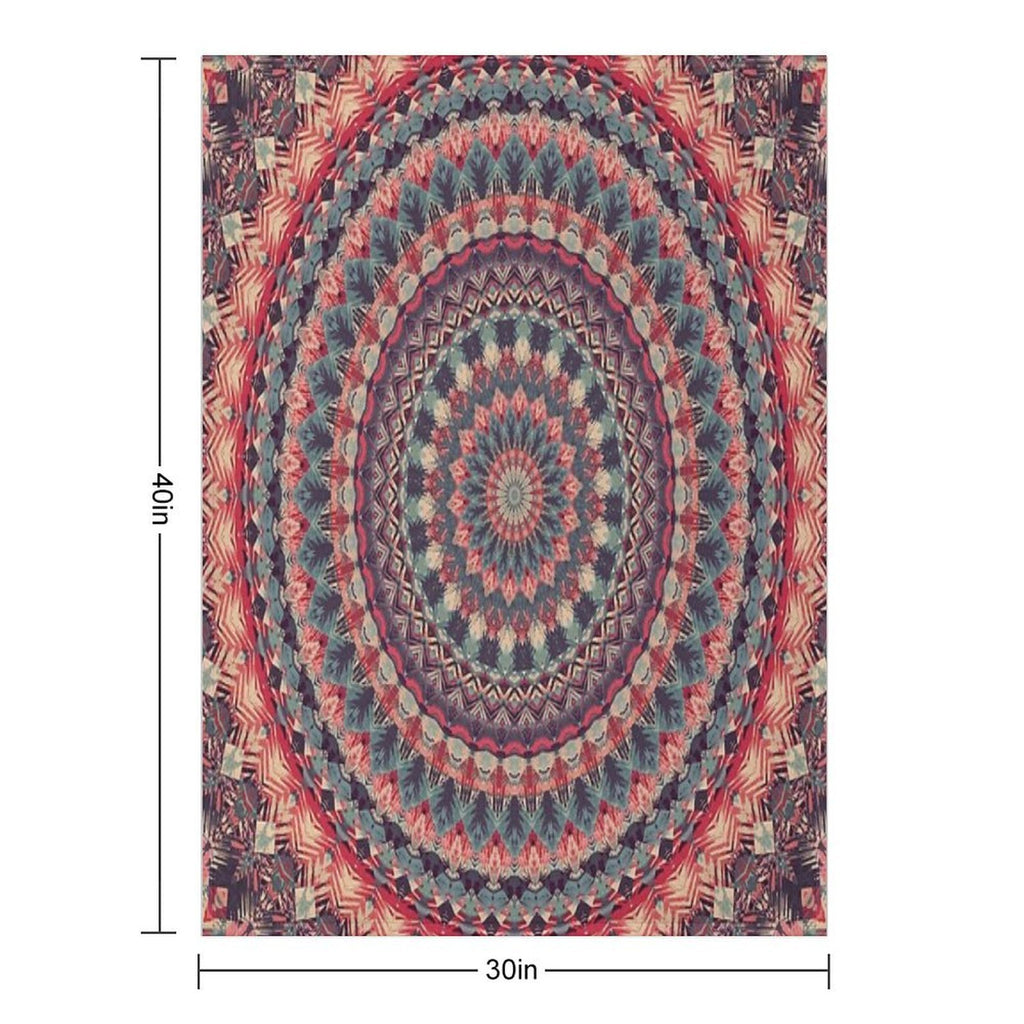 Mandala 126 Sustainable Throw Blanket