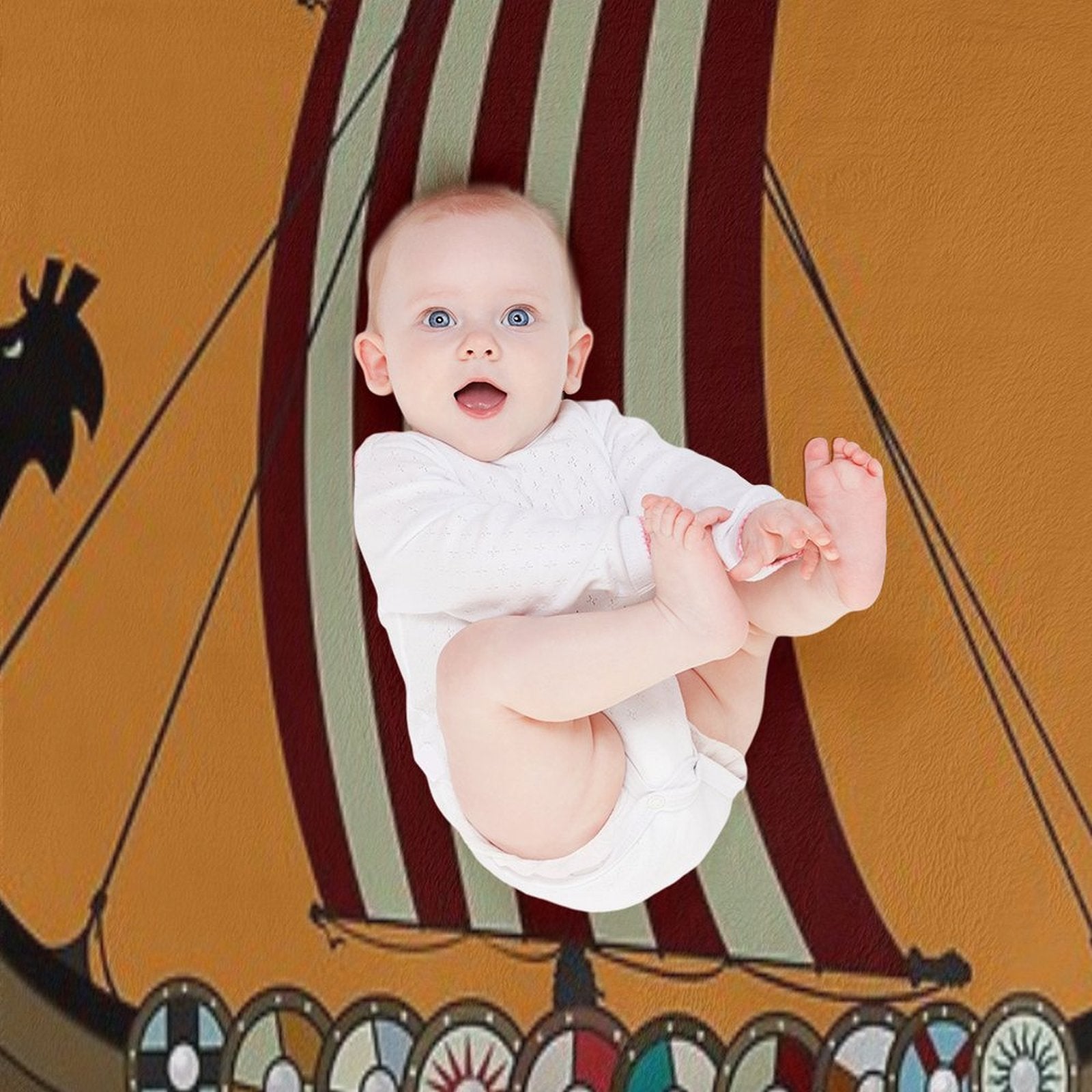 Vikings Comfort Throw Blanket