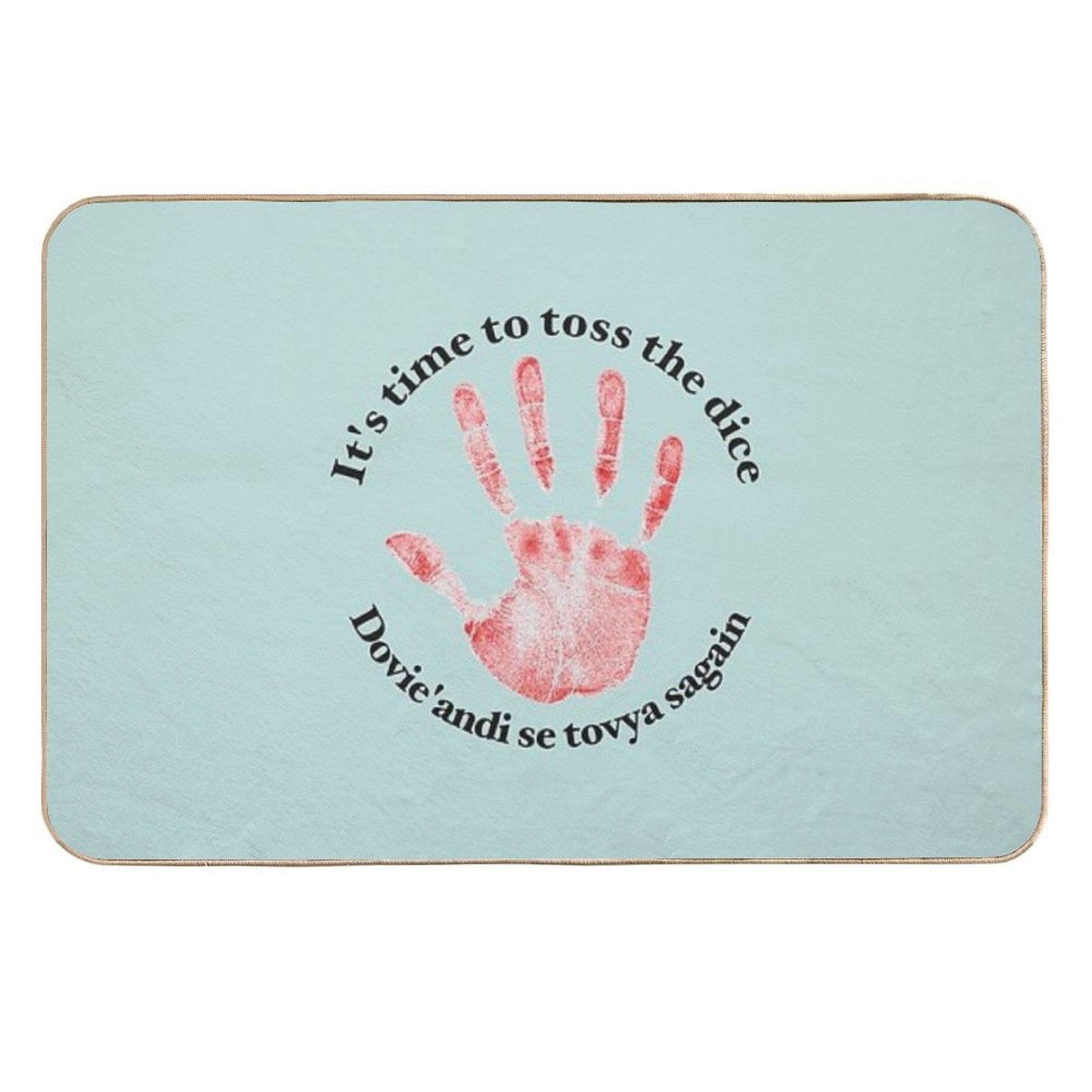 Band of The Red Hand  Dirt-Trapping Bath Mat