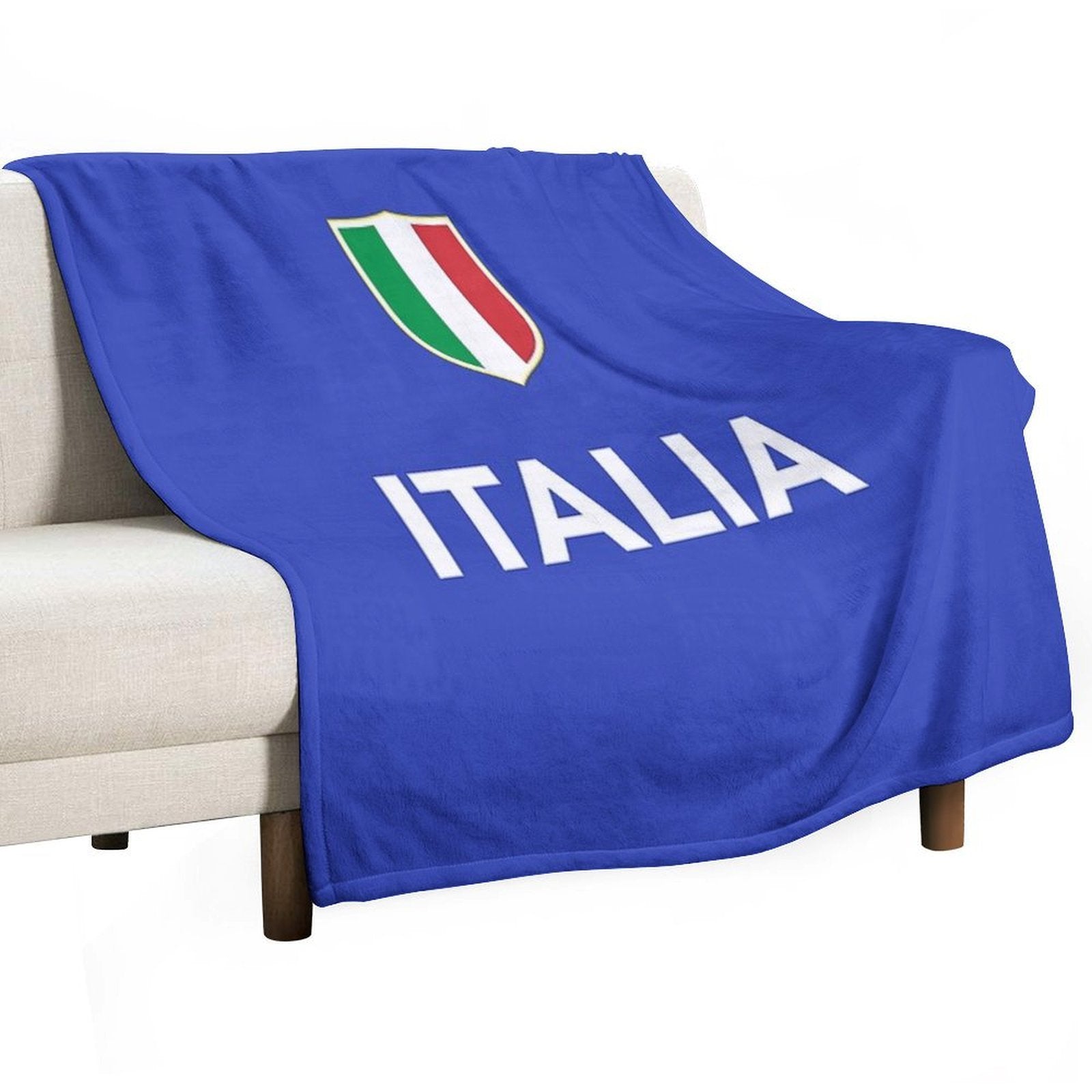 Italia Italian Forza Azzurri Versatility Throw Blanket