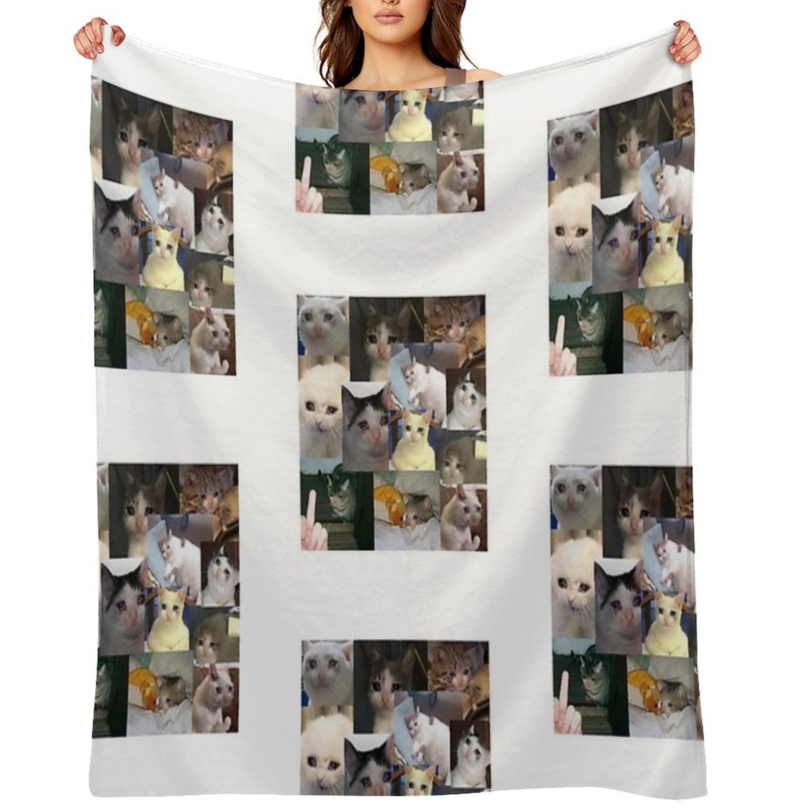 Cats Eco-conscious Throw Blanket