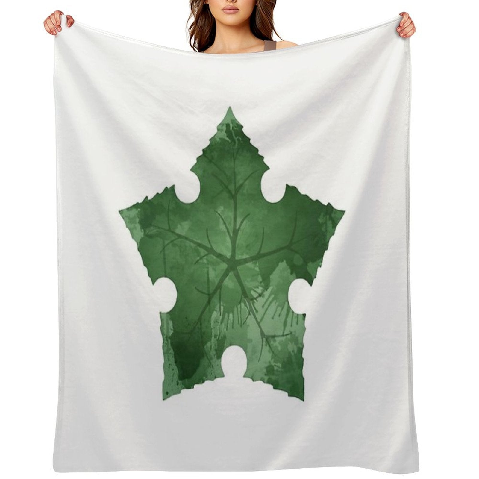 Tree Star Inspired Silhouette Premium Throw Blanket