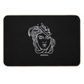 Head of Medusa Greek Mythology  Absorbent Bath Mat