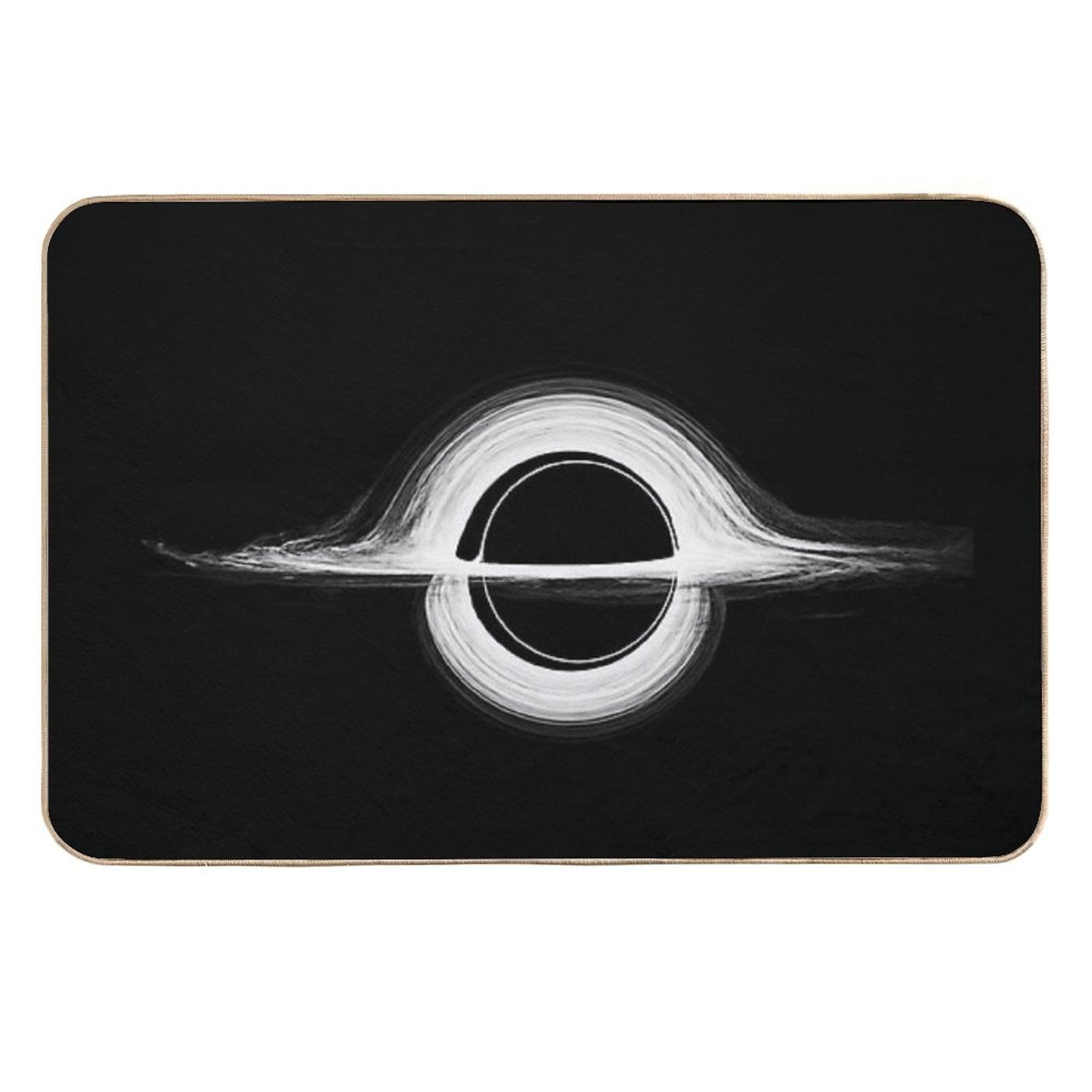 Interstellar Christopher Nolan Minimalist Vintage Movie Poster Mid-Century Alternative Art Print  Odorless Bath Mat