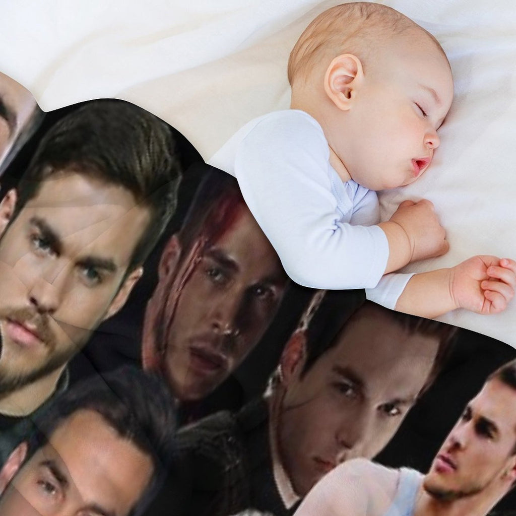 Kai Parker Photo Collage All-season Throw Blanket