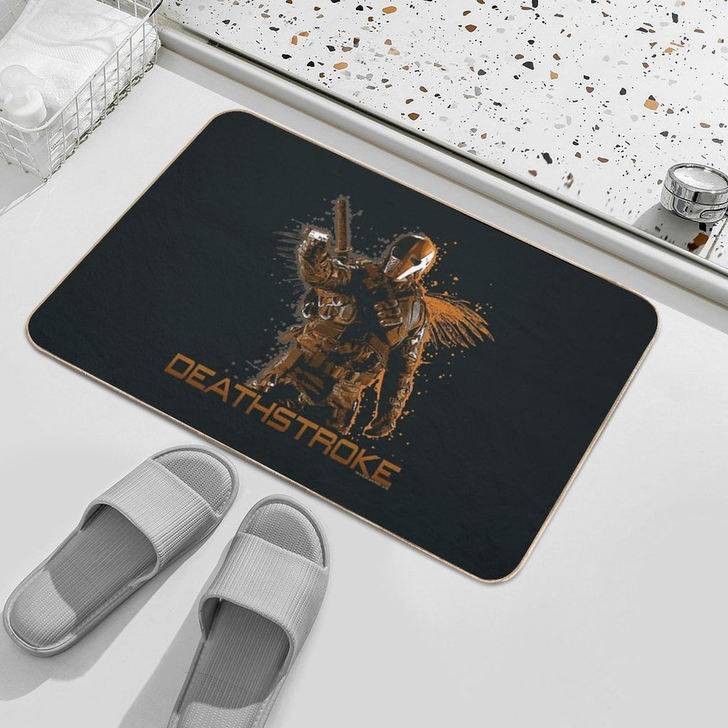 ARW128_Arrow Deathstroke  Absorbent Bath Mat