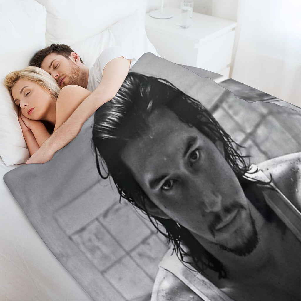 Adam Driver Sustainable Throw Blanket