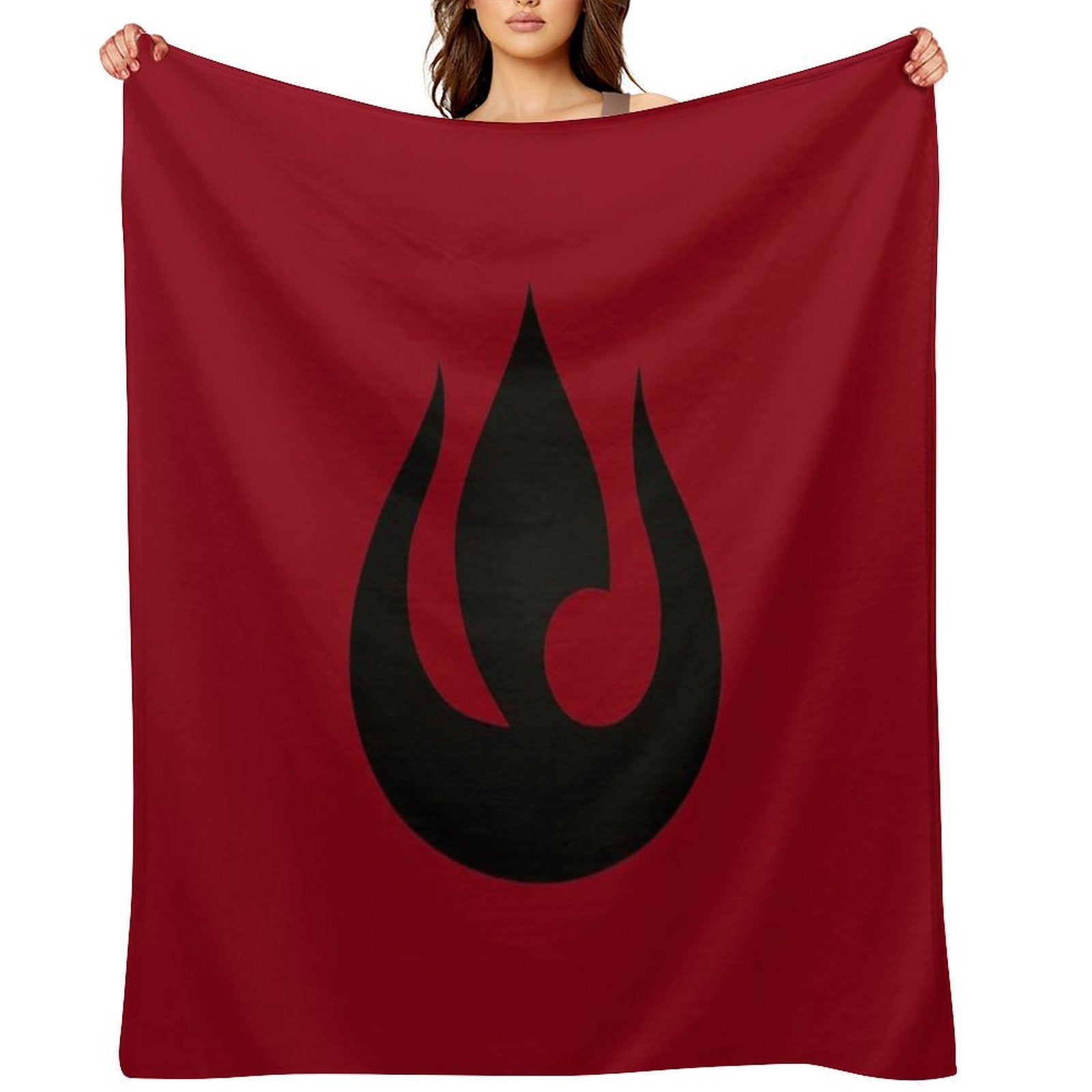 Fire Nation Logo All-season Throw Blanket