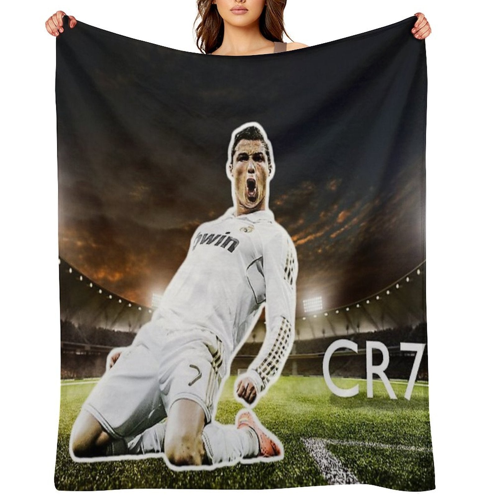 CR7 Velvety-soft Throw Blanket
