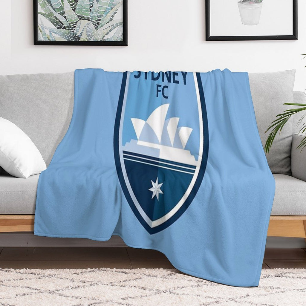 Sydney FC Versatility Throw Blanket