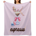 Sabrina Carpenter, Espresso Single, Sabrina 2024, Short N' Sweet Tour, Espresso Martini Machine-washable Throw Blanket