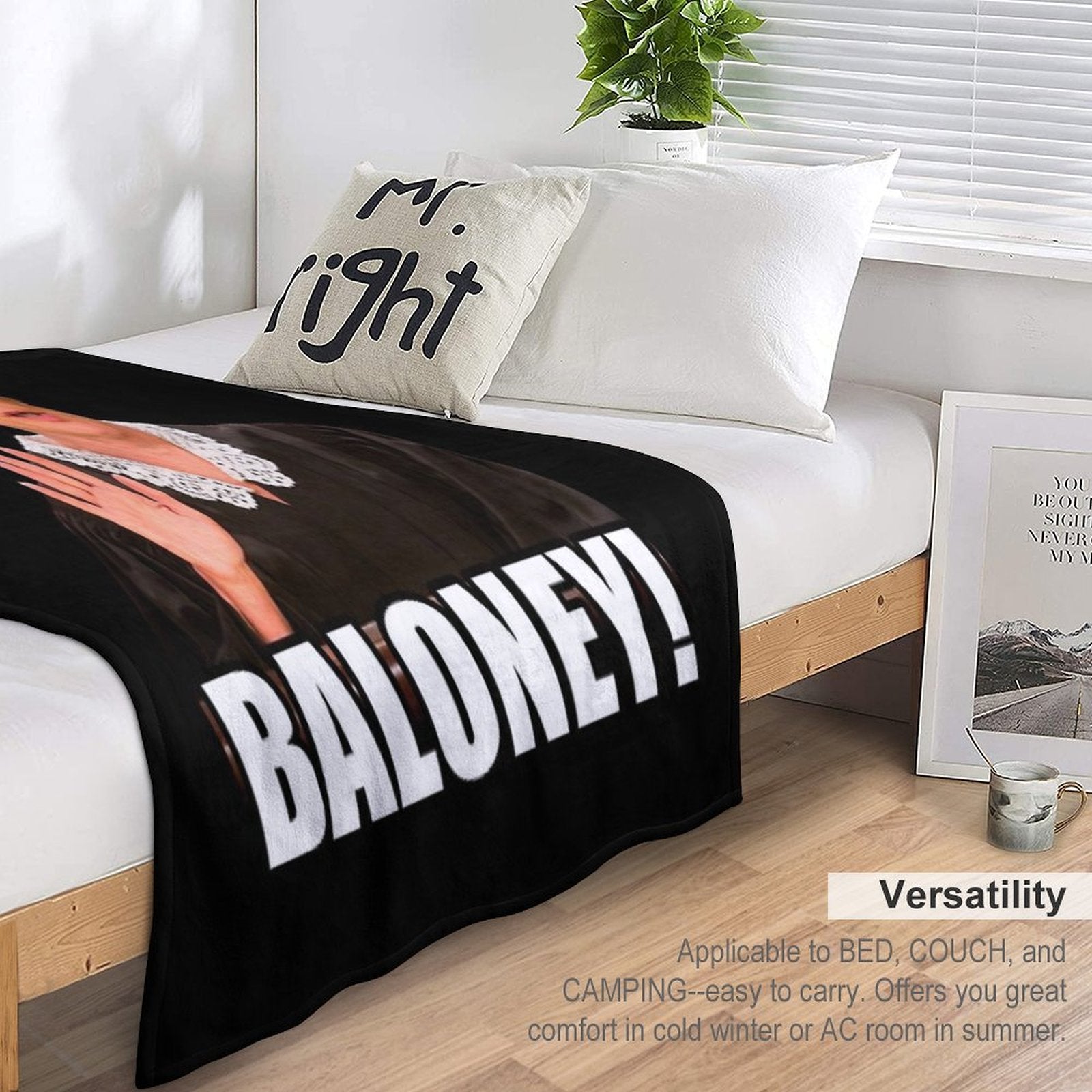 Judge Judy - Baloney Compact Throw Blanket