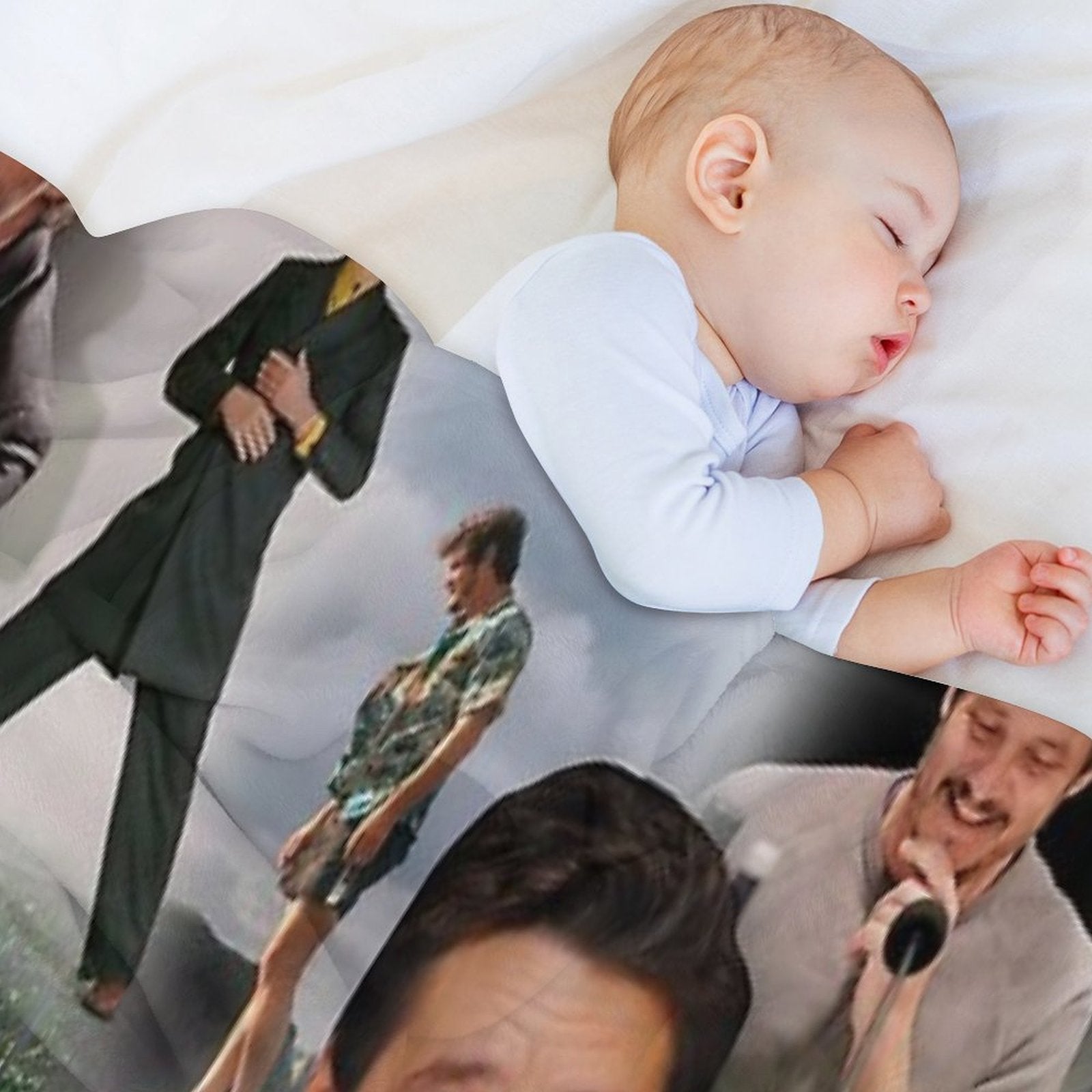 Pedro Pascal Premium Throw Blanket
