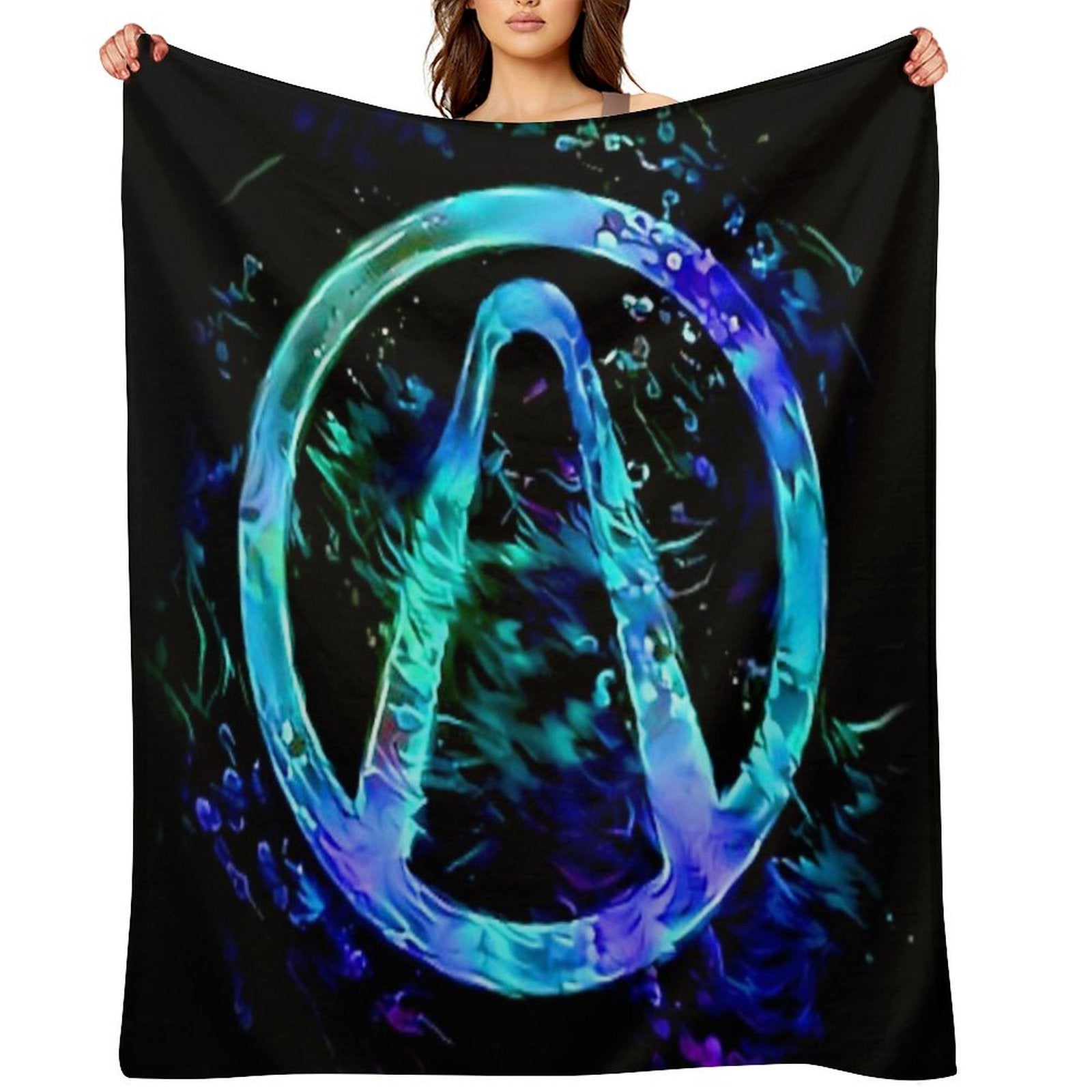 Black Light Vault Hunter Comfort Throw Blanket
