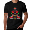 Hockey Equipment Christmas Tree Christmas Hockey  Graphic-printed T-Shirt