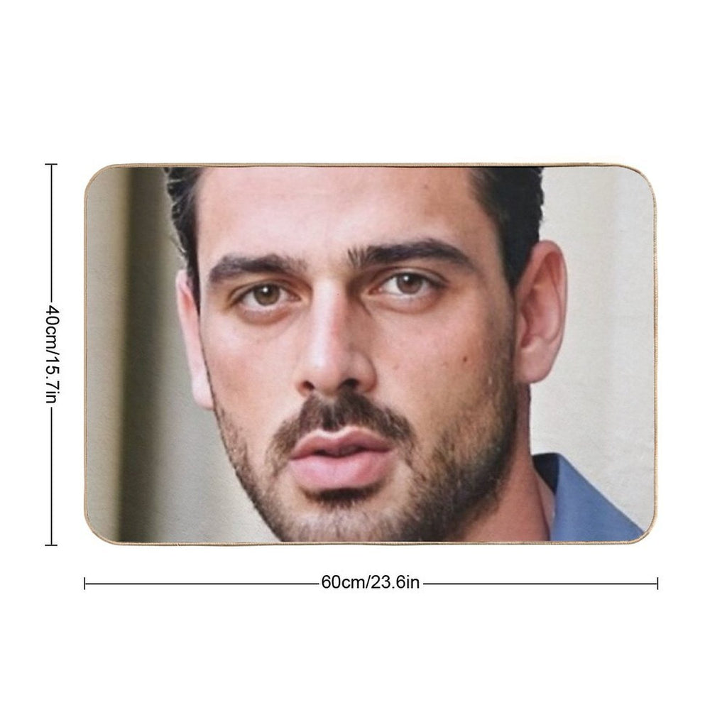 Michele Morrone  Anti-Trip Bath Mat