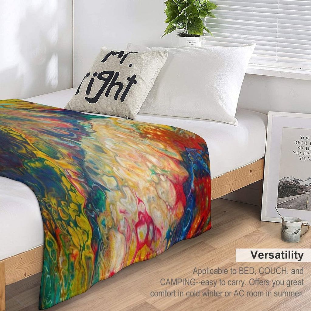 Drink The Kool-Aid Velvety-soft Throw Blanket