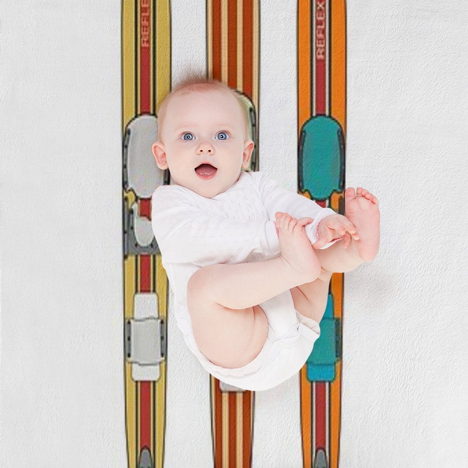 Classic Wooden Vintage Water Skis Anti-pilling Throw Blanket